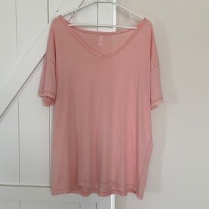 Aerie Real Soft Oversized Boyfriend T-Shirt Size L